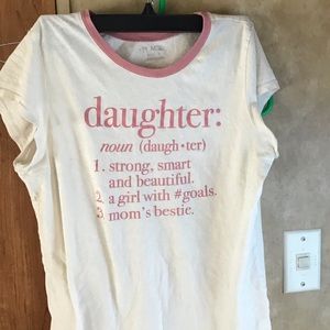 ”Daughter” t-shirt.